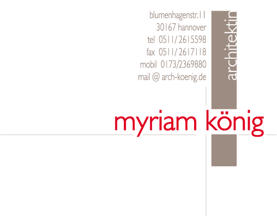 Architektin Myriam König